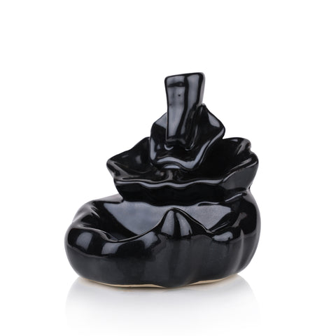 Amogha Backflow Incense Cone Holder with Incense Cones - Water Fall Design