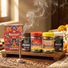 Bansuri solid dhoop sticks for a fragrant puja and home