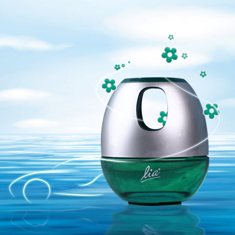 Lia Dashboard Gel Car Freshener - Aqua Dream