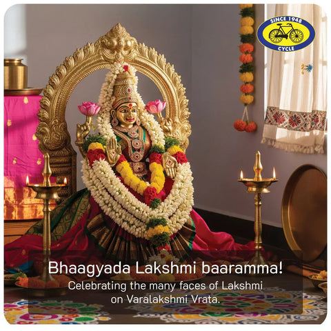 Bhaagyada Lakshmi baaramma! Celebrating the 8 faces of Lakshmi on Varalakshmi Vrata