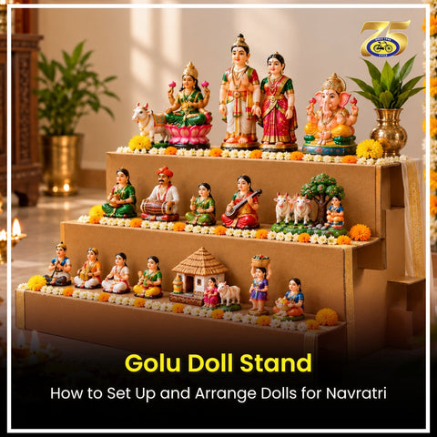 Golu Doll Stand: How to Set Up and Arrange Dolls for Navratri