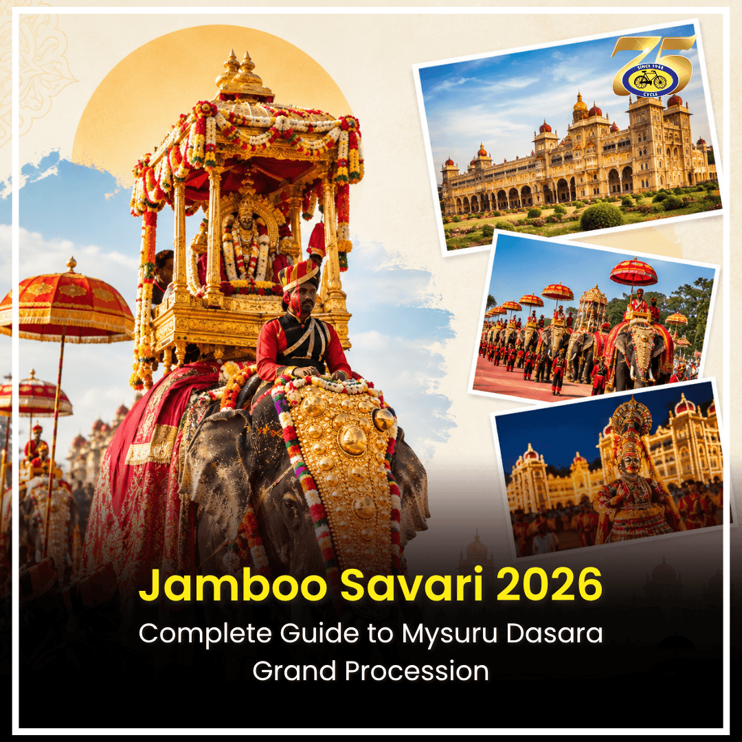 Jamboo Savari 2026: Date, Time, Route & Tickets – Cycle.in