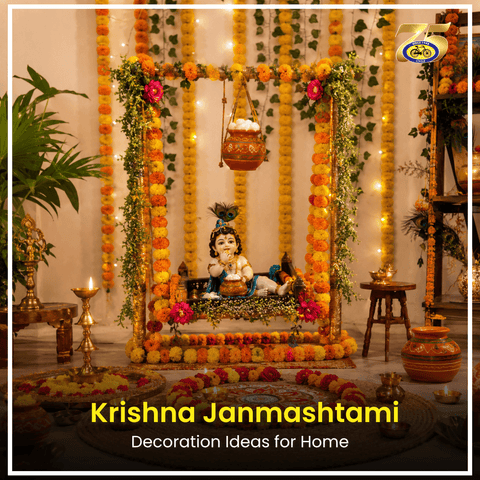 Krishna Janmashtami Decoration Ideas for Home