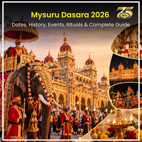 Mysuru Dasara 2026 Jamboo Savari procession in Mysuru