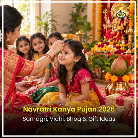 Navratri Kanya Pujan 2026: Samagri, Vidhi, Bhog & Gift Ideas
