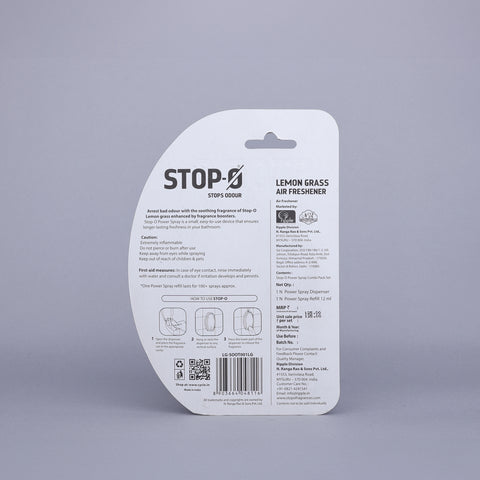 Stop-O Refill for Power Spray (One Touch) - Lemon Grass