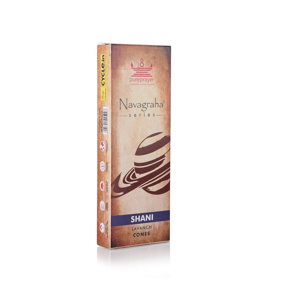 Navagraha Shani Lavanch Incense Cones – Cycle.in