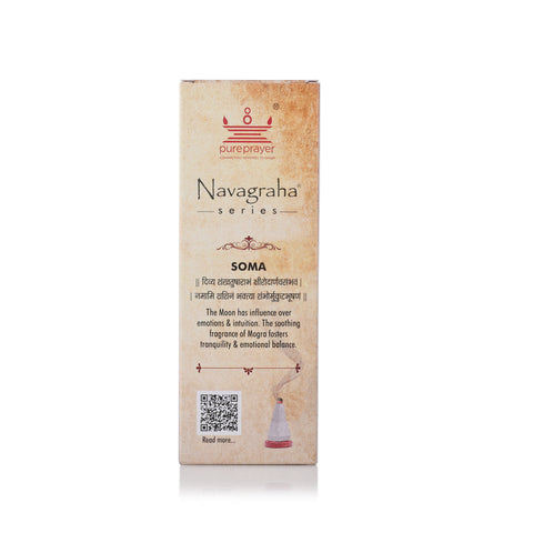 Navagraha Series – Soma Mogra Cones (Charcoal-free & Bambooless Cones)