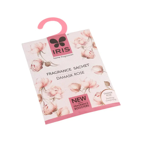 IRIS Damask Rose Fragrance Sachet - Pack of 2