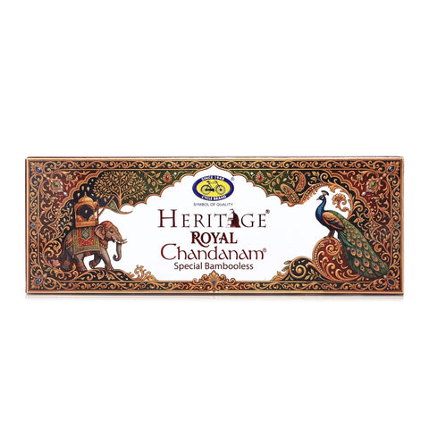 Heritage New Series Bambooless Incense Sticks Combo | Pack of 4 - 160g