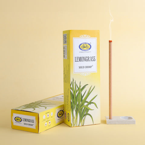 Lemongrass Bambooless Solid Dhoop