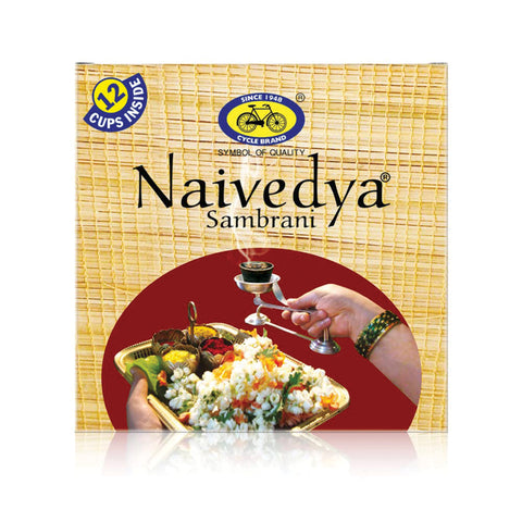 Naivedya Cup Sambrani Combo Pack of 12 (12 N per pack)