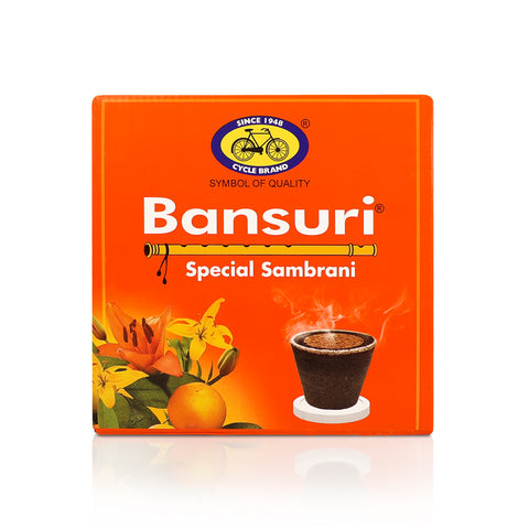 Bansuri Cup Sambrani Pack of 4 Havan Cups (48 Nos)