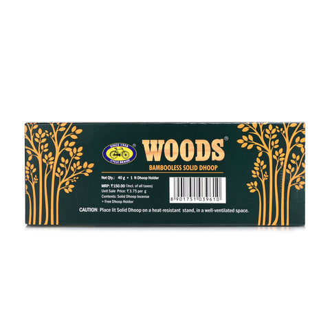 Woods Premium Bambooless Incense Sticks