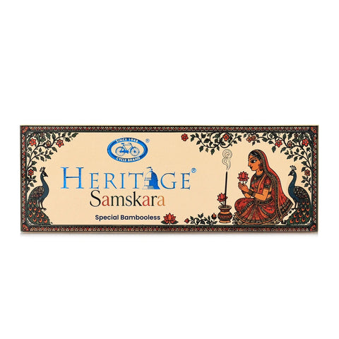 Heritage New Series Bambooless Incense Sticks Combo | Pack of 4 - 160g
