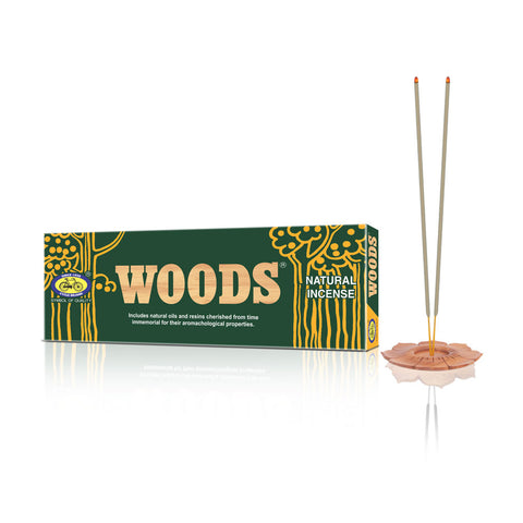 Cycle Pure Naivedya Sambrani Cups (48 pcs) + Woods Natural Incense Sticks (40 Sticks)