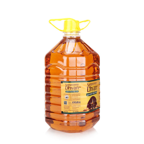 5 Ltr Jasmine Puja Oil - Sampoorna Dhyan