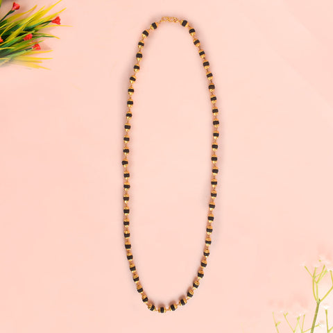 5 Mukhi Golden Capping Natural Rudraksha Mala 100% Original & Certified