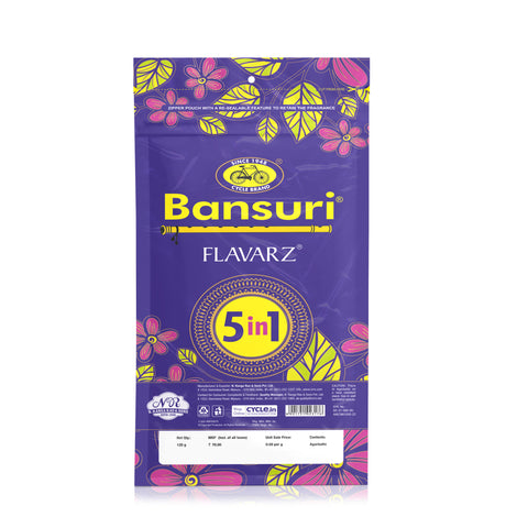 Bansuri 5 In 1 Agarbatti Pouch - 120gm