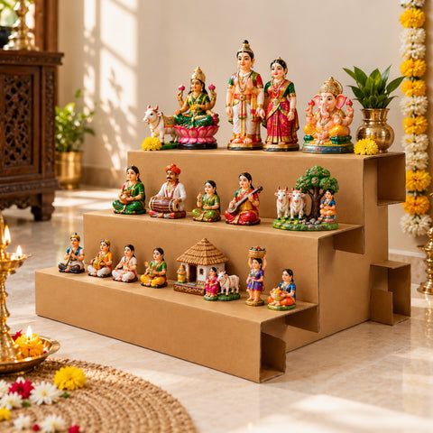 Mysuru Dasara doll stand for festive display