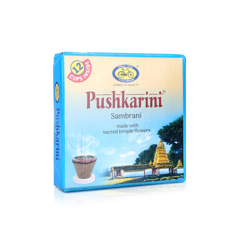 Pushkarini Cup Sambrani - Made from Sacred Temple Flowers