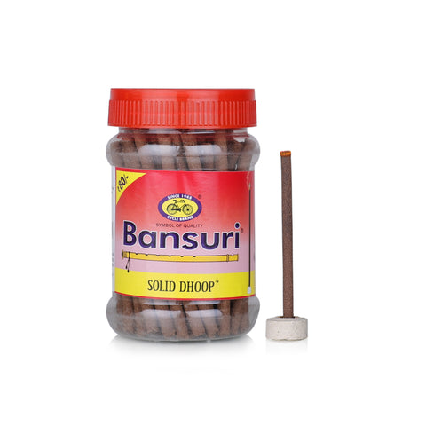 Bansuri Solid Dhoop - Pack of 4 Bambooless Incense