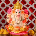 4 Inch Colourful Eco Friendly Ganesha Idol | India’s Largest Pooja Accessories Brand – www.satvikstore.in
