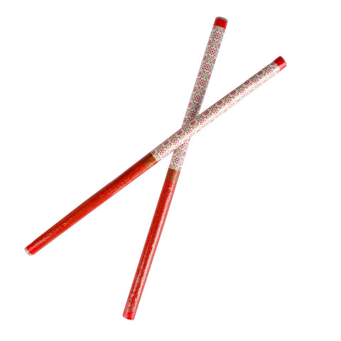 Handcrafted Designer Wooden Dandiya Sticks