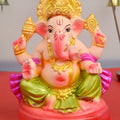 6-inch eco-friendly Ganesha idol in Gajanan pose| India’s Largest Pooja Accessories Brand – www.satvikstore.in