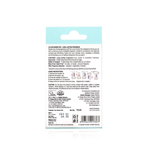Coral Blue Aroma Pod | Aroma in Motion