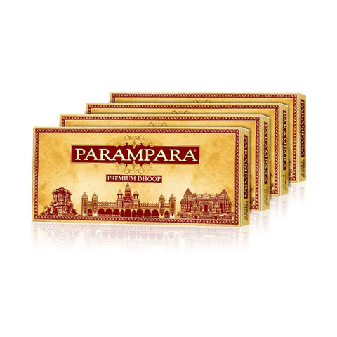 Parampara Premium Dhoop -  Pack of 4