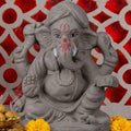 6 Inch Eco Friendly Natural Clay Ganesha Idol | India’s Largest Pooja Accessories Brand – www.satvikstore.in

