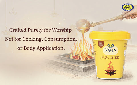 Navin Puja Ghee - Non-Edible