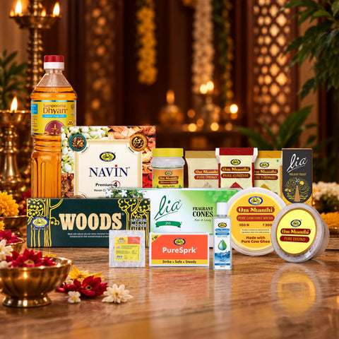 Weekly Puja Essentials Combo | 13 Puja Samagri Products