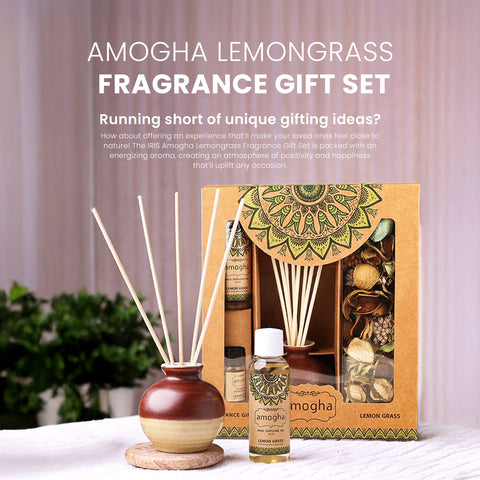 IRIS Amogha Lemongrass Fragrance Gift Set