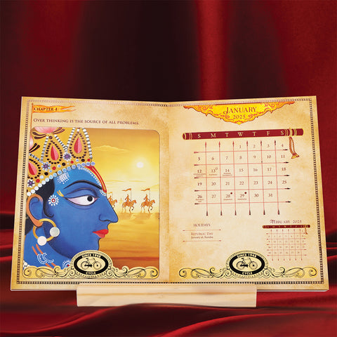 Cycle Bhagavad Gita Calendar: Timeless Wisdom, Eternal Art