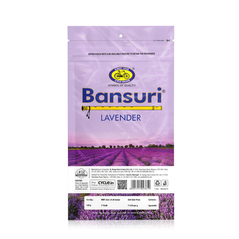 Bansuri Lavender  Agarbatti -  120gm