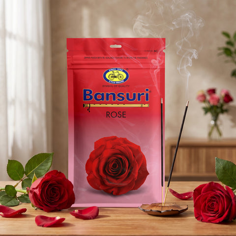 Bansuri Rose Agarbatti - 250gm