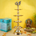 Panchmukhi Peacock Kerala Diya | India’s Largest Pooja Accessories Brand – www.satvikstore.in
