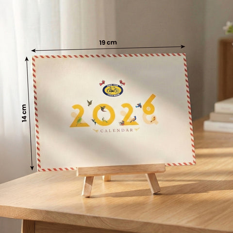 2026 Indian Festivals & Holidays Desk Calendar | Monthly Planner