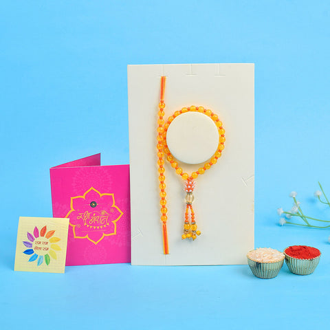 Cherished Bhaiya Bhabhi Rakhi Set