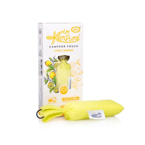 Camphor Pouch Combo Oudh & Citrus Fragrance Air Freshener Diffuser (2 x 60 g)
