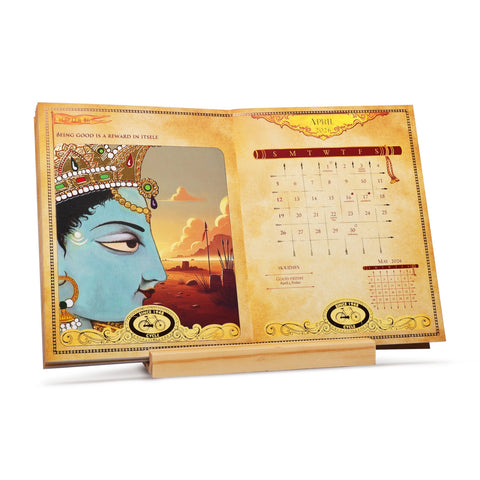 Cycle Bhagavad Gita Calendar: Timeless Wisdom, Eternal Art