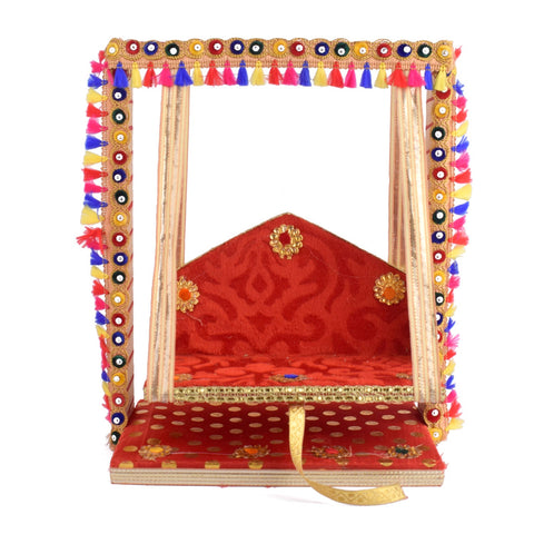 Vibrant Multicolor Laddu Gopal Jhula