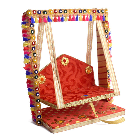 Vibrant Multicolor Laddu Gopal Jhula