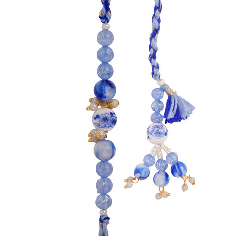 Eternal Bond Rakhi for Couples: Bhaiya Bhabhi Rakhi Set