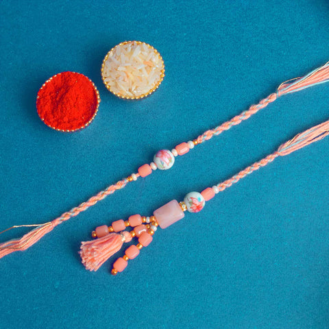 Charming Couple Rakhi Set