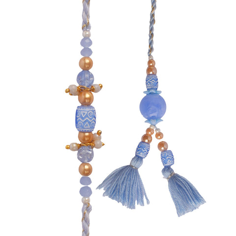 Rakhi for Husband & Wife: Bhaiya Bhabhi Rakhi Set