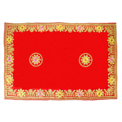 Flower Designer Aasan 16x24 Inch (Big) – Pack of 4