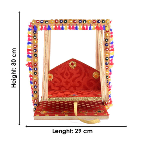 Vibrant Multicolor Laddu Gopal Jhula